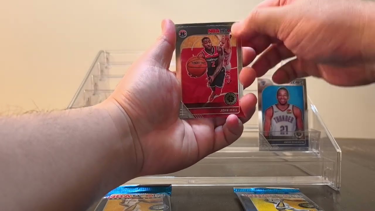 Unboxing of 2019-2020 Panini NBA Hoops Basketball NBA Cards​