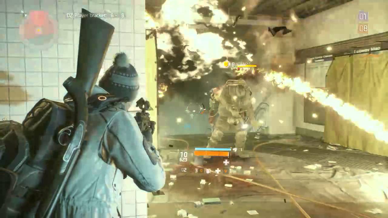 The Division Beta - Darkzone - Subway Spawn