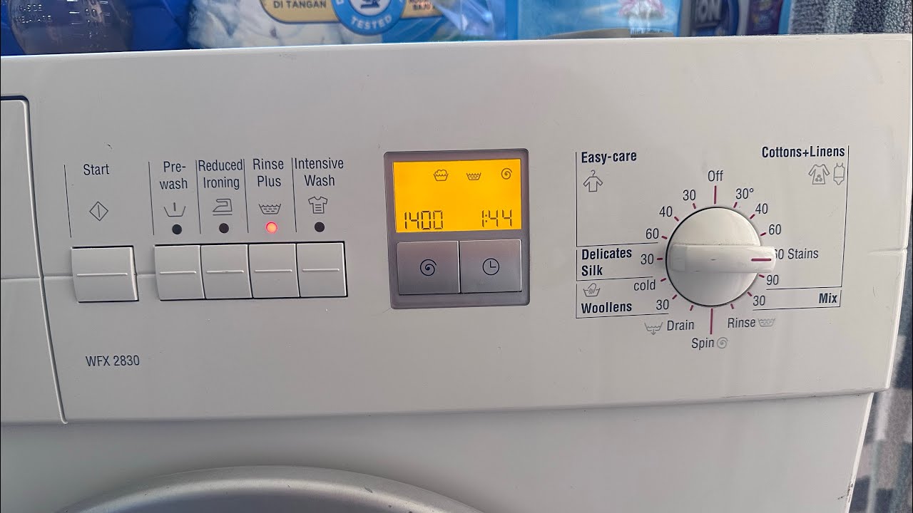 Bosch WFX2830 - Cottons 60 Stains