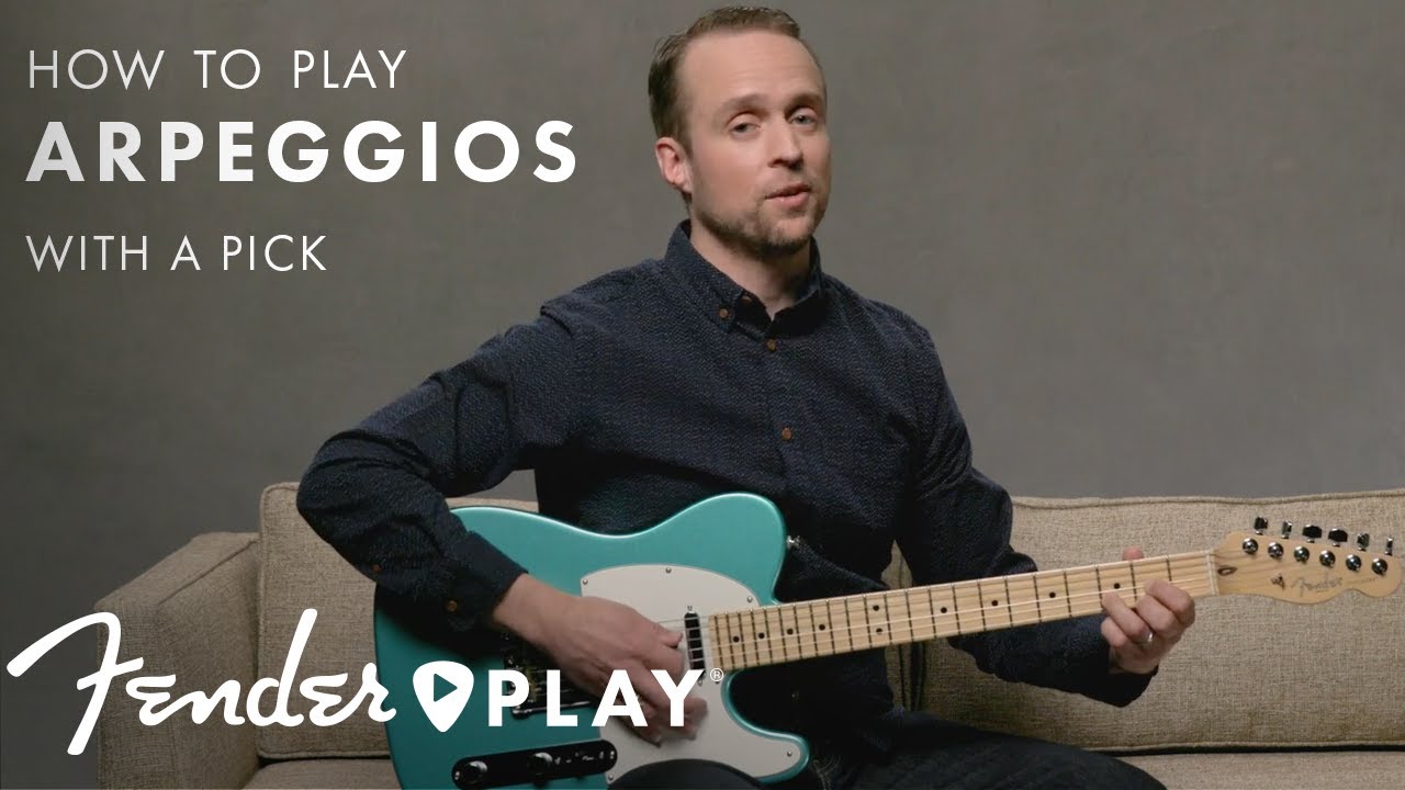 Playing Arpeggios with a Pick | Fender Play Lessons | Fender