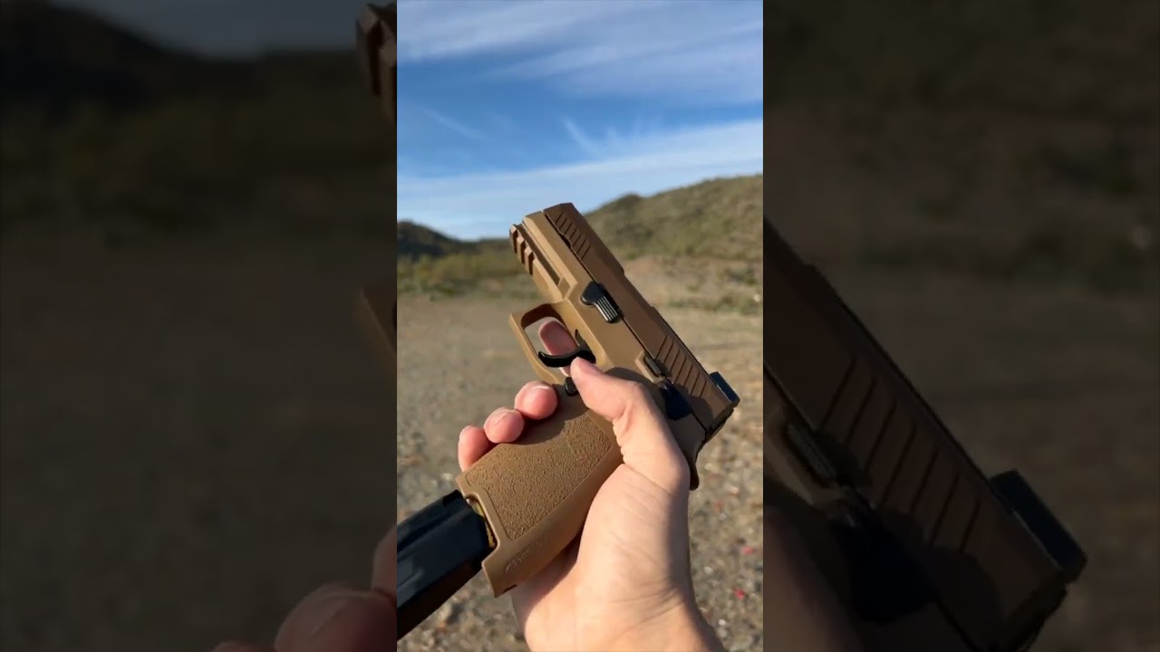 Обзор Sig P320 M18 #sig #пистолет #кастом #военный #обязанность #военнаяслужба #армия #флот #морс...