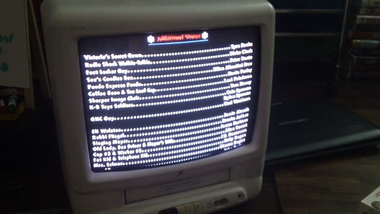 Closing Down To Eight Crazy Nights 2003 VHS (Happy Holidays!)