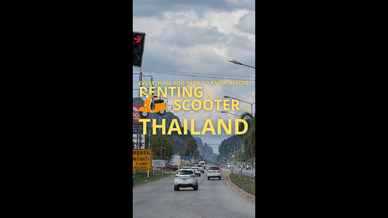 Noleggiare uno scooter in Thailandia - Tutto quello che c'è da sapere