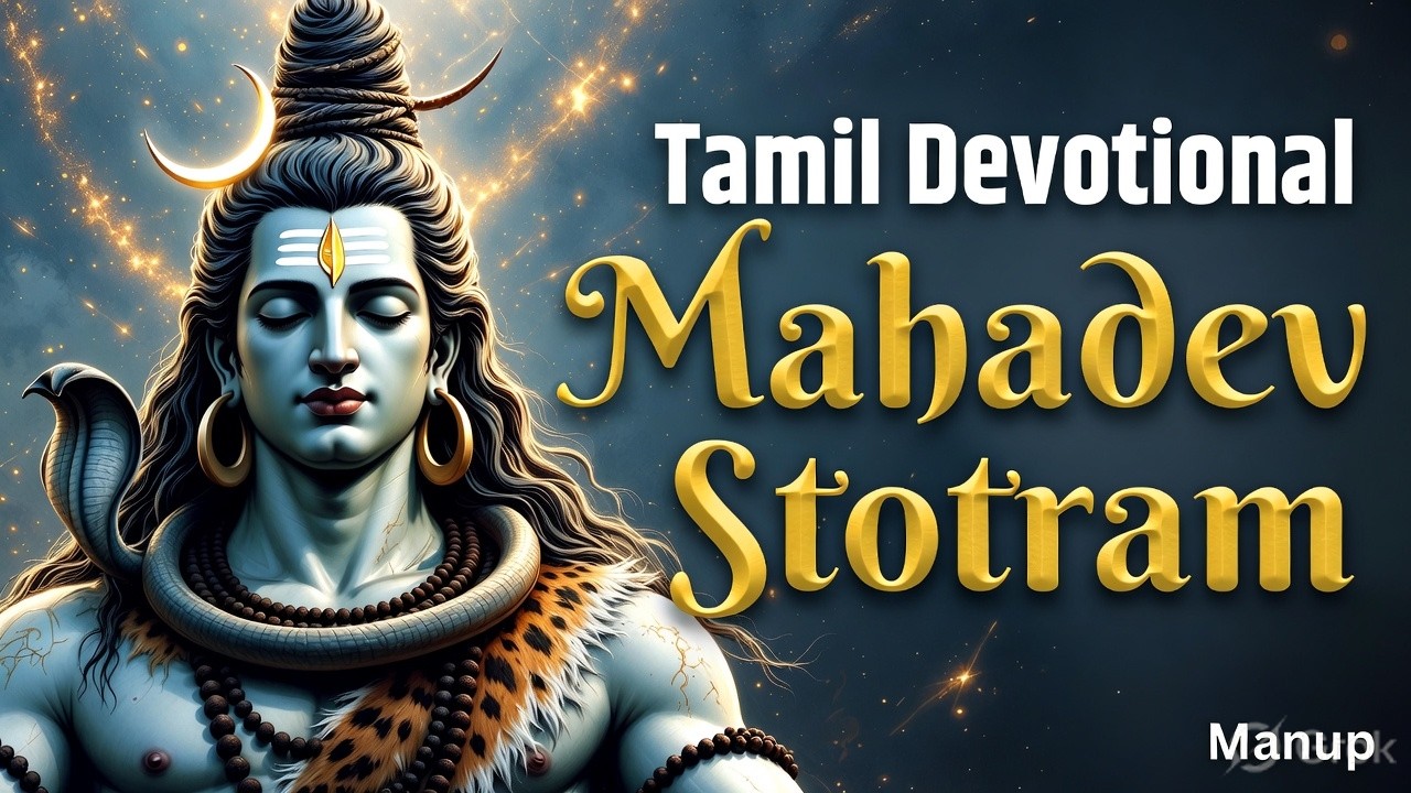 மகாதேவ ஸ்தோத்ரம் | Mahadev Stotram | New Tamil Devotional Song | Lord Shiva Bhakti Songs