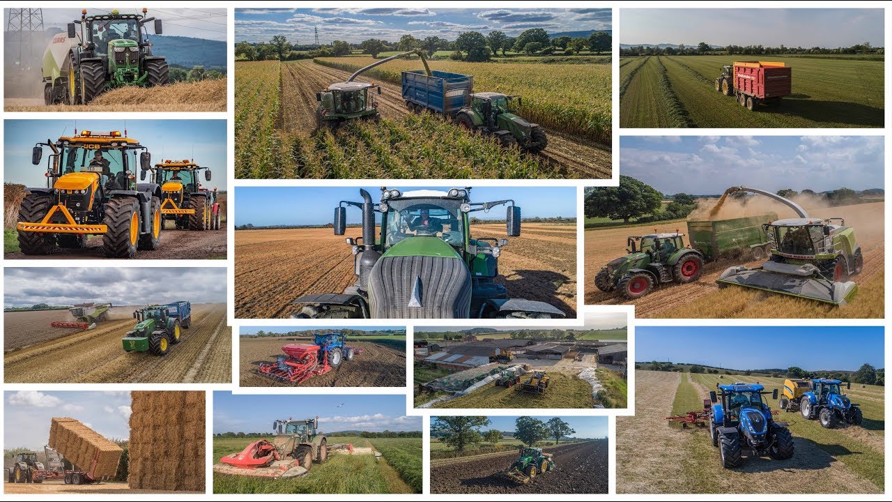 Farming 2018 - A Year Of Farming Video's