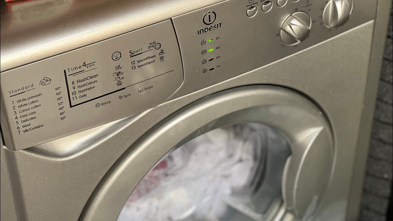 Indesit WIL143S - White Prewash 90°C with Extra Rinse (Edited Cycle) @laundrylad2006