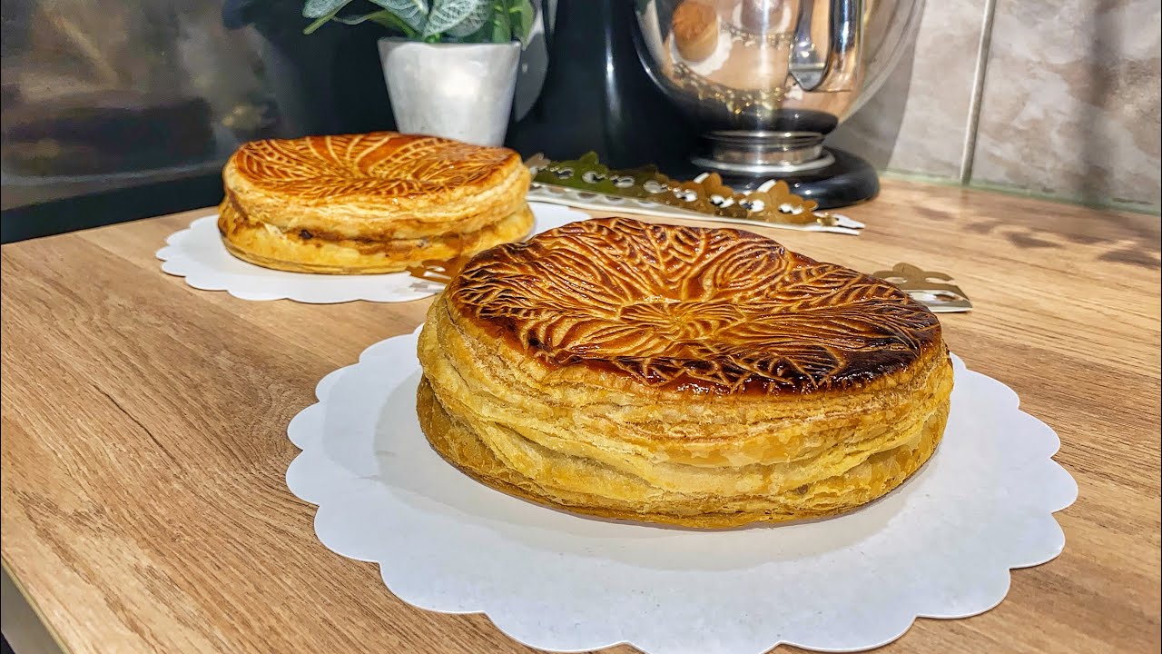 La Galette des rois chocolat noisette ~ Pâte feuilletée inversée