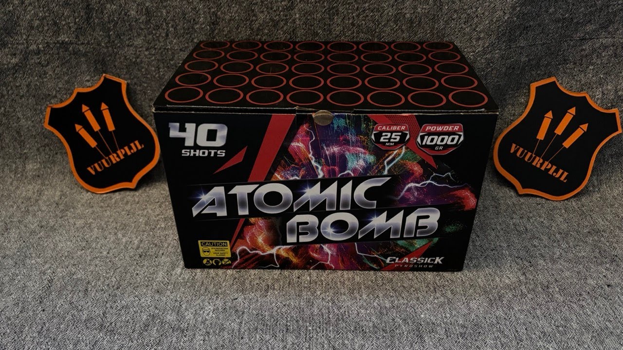 Atomic Bomb - Rubro [Classick Pyroshow] Nieuw 2025!!