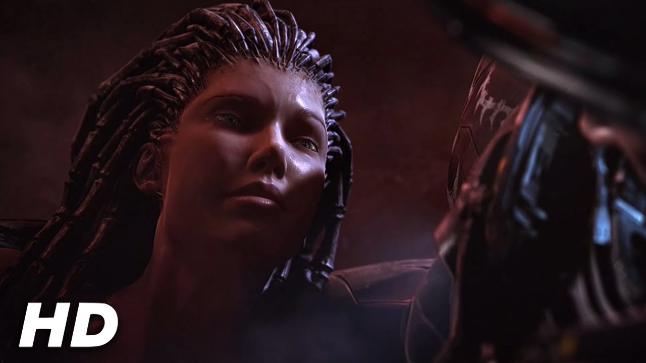StarCraft II Wings of Liberty (2010) - Jim Raynor rescues Sarah Kerrigan / Ending Scene