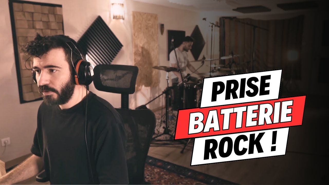 Session Studio : Enregistrement Batterie avec Jimmy de Burnin' Child !