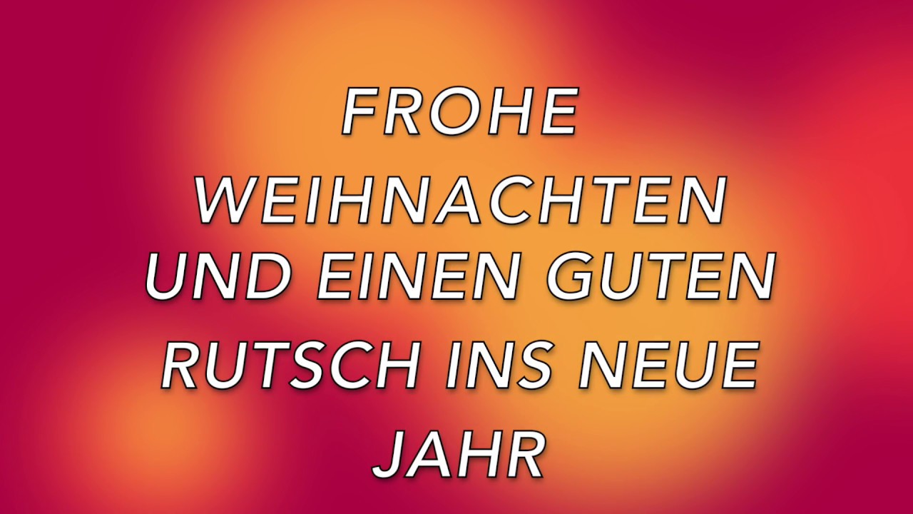 24.Dezember --  Frohe Weihnachten und einen guten Rutsch!