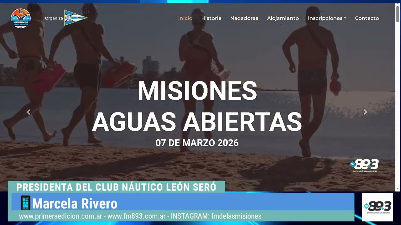 Marcela Rivero, presidenta del Club Náutico León Seró