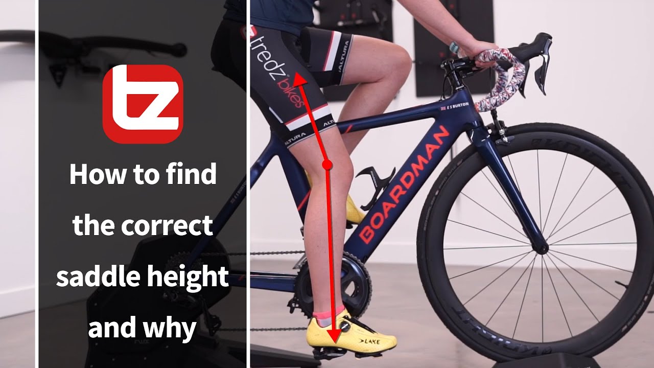 How To Get The Correct Saddle Height | Bike Sizing | Tredz Bikes