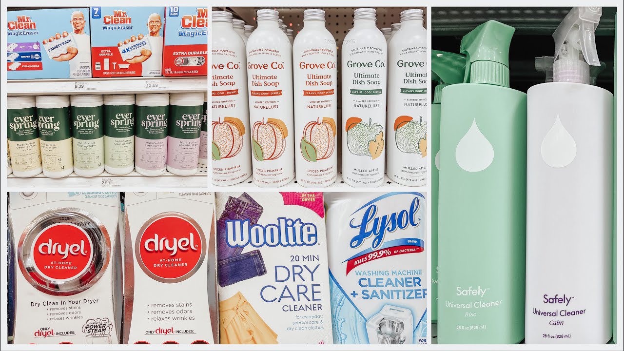 CLEANING PRODUCT SHOP WITH ME + HAUL FOR THE *NEW* HOUSE!