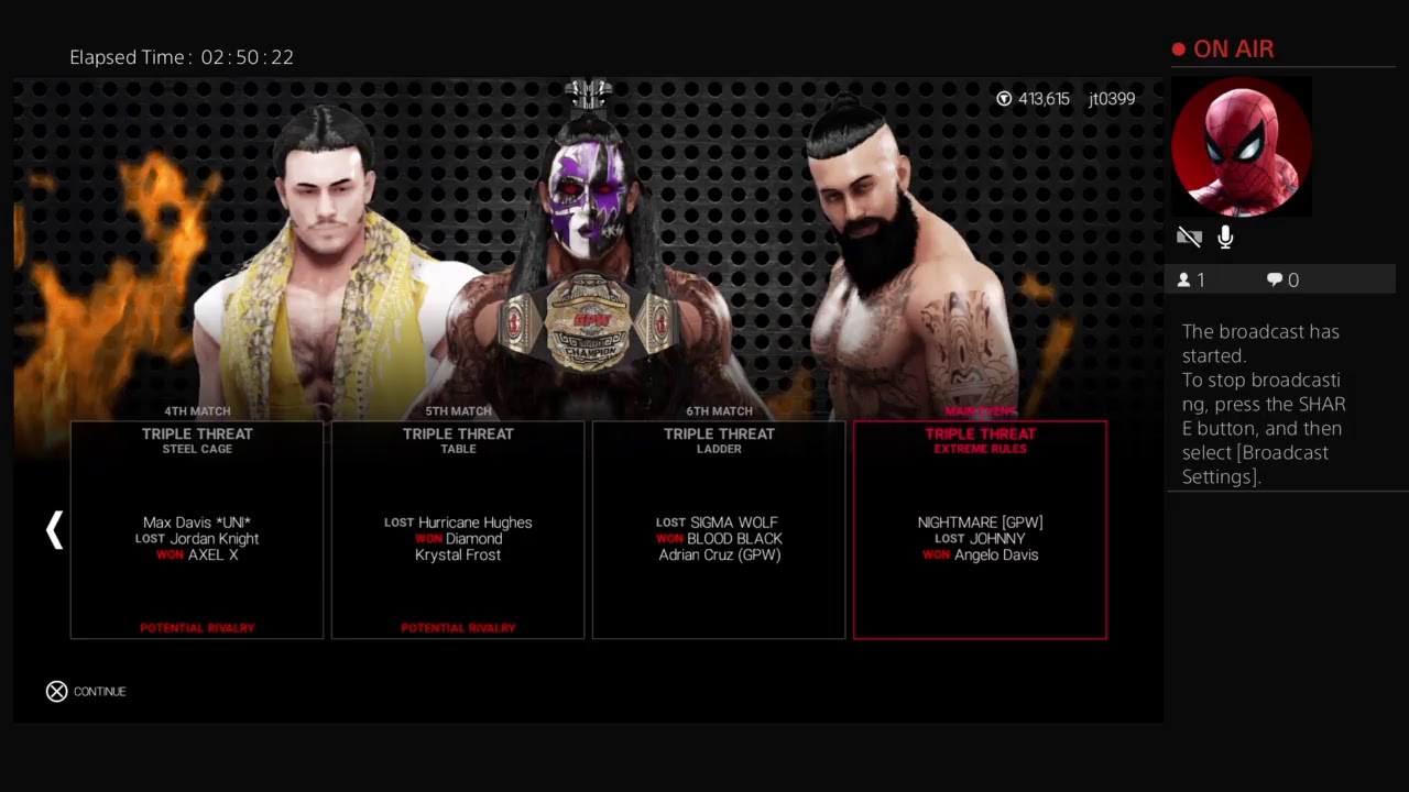 GPW Universe Mode: Judgement Day Season 4