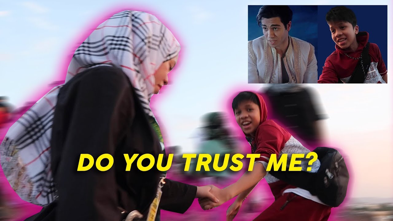 HAMPIR JATUH, DITOLONG ALADDIN! 