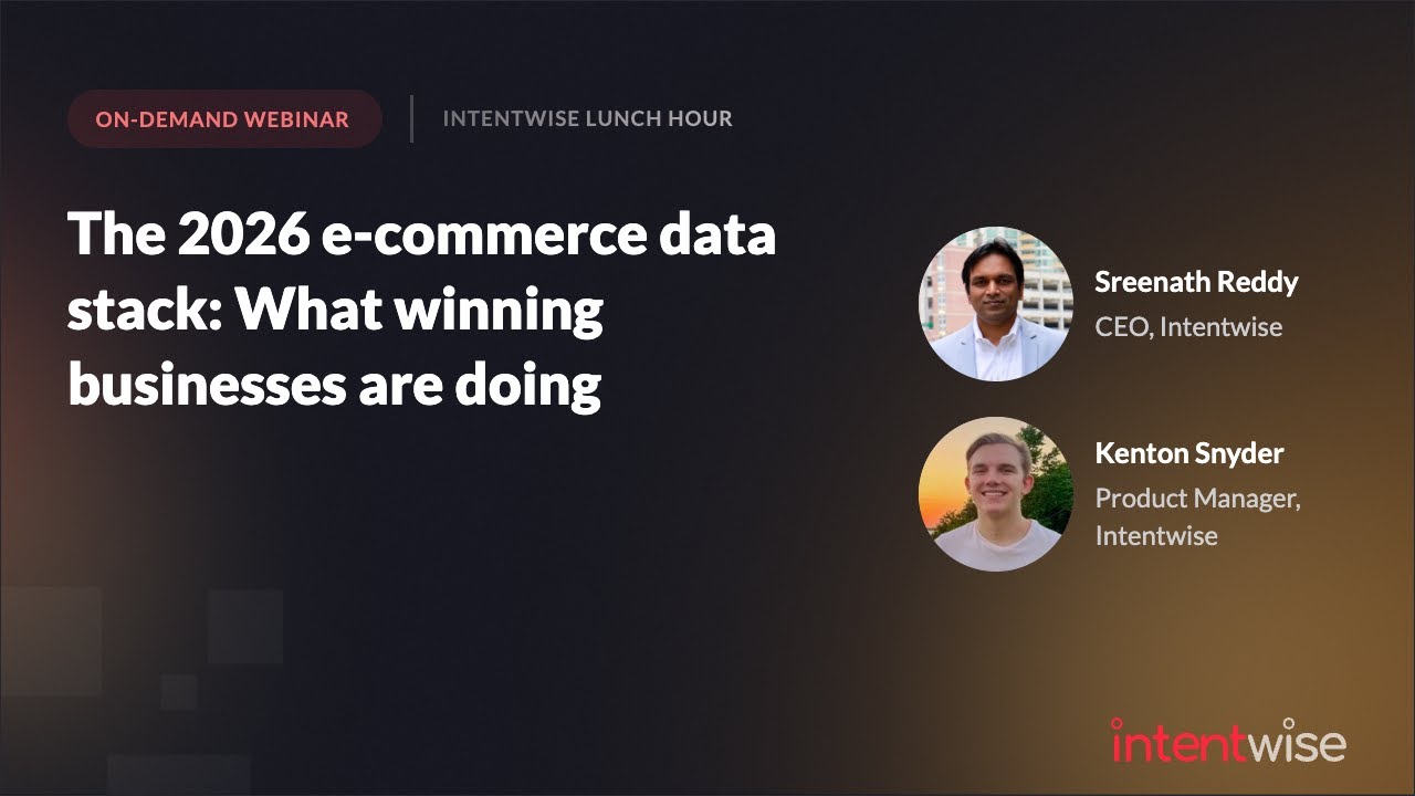 The 2026 e-commerce data stack: What winning brands are doingFull Webinar