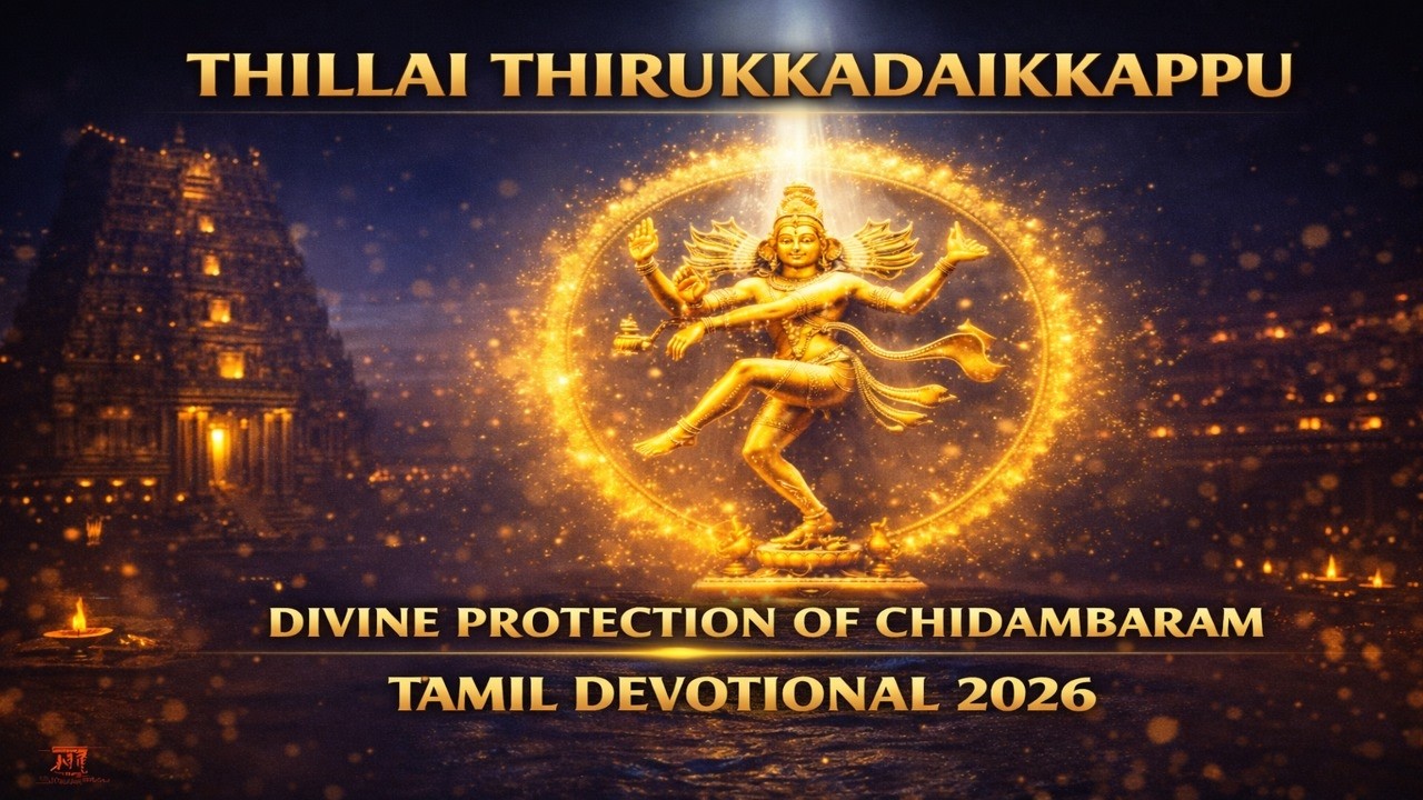 🕉️ தில்லைத் திருக்கடைக்காப்பு Thillai Thirukkadaikkaappu  Chidambaram Nataraja Tamil Devotional 2026