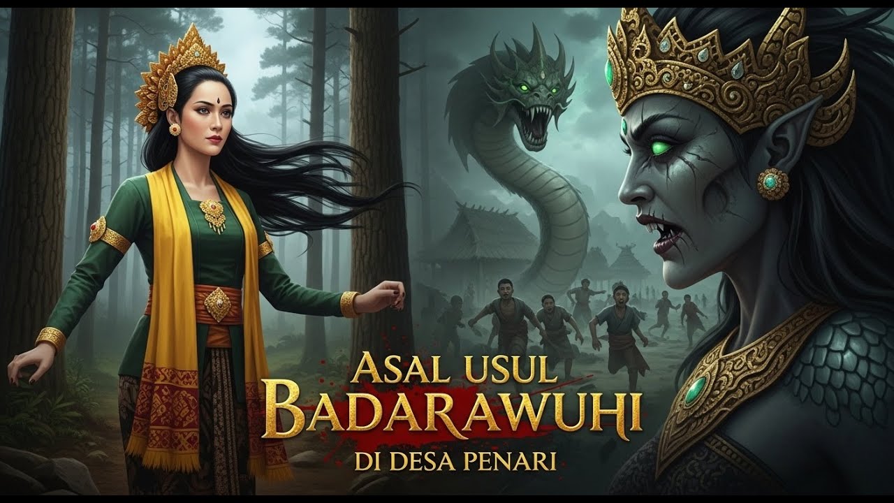 AKHIRNYA TERUNGKAP!! KISAH ASAL USUL BADARAWUHI, PENGUASA KEGELAPAN DI DESA PENARI