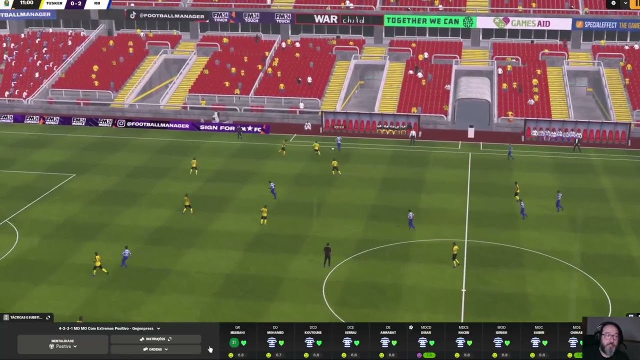 #FM24 - De Casablanca ao Estrelado - Ep.61 #الدار_البيضاء# المغرب - #RachadBernoussi vs Tusker FC