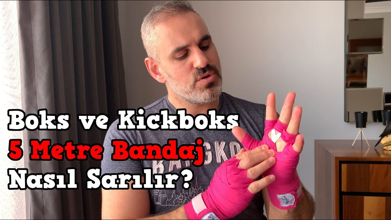 Boks ve Kickboks 5 Metre Bandaj Nasıl Sarılır?