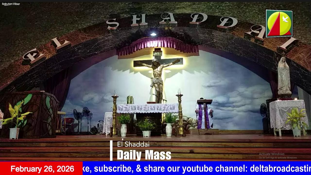 DWXI 1314 AM Live Streaming I Thursday (February 26, 2026) #dailymass