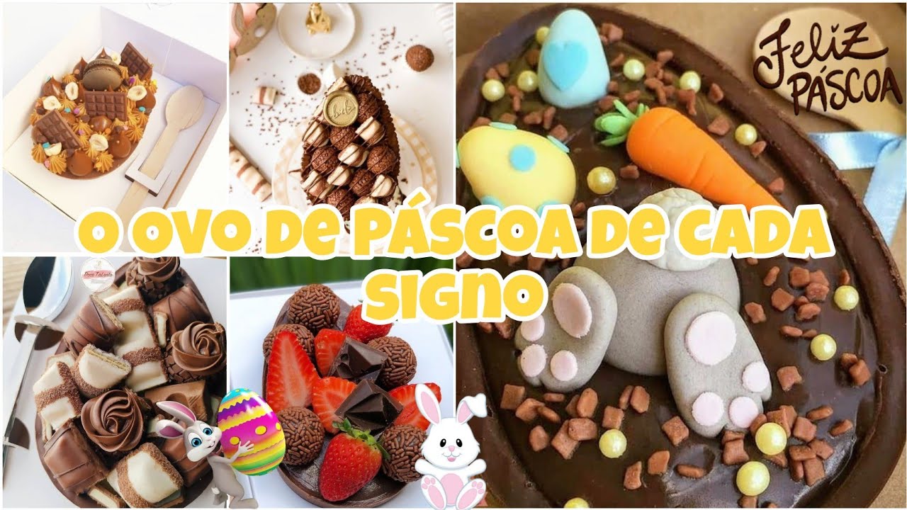 O OVO DE PÁSCOA DE CADA SIGNO - MUNDO DOS SIGNOS