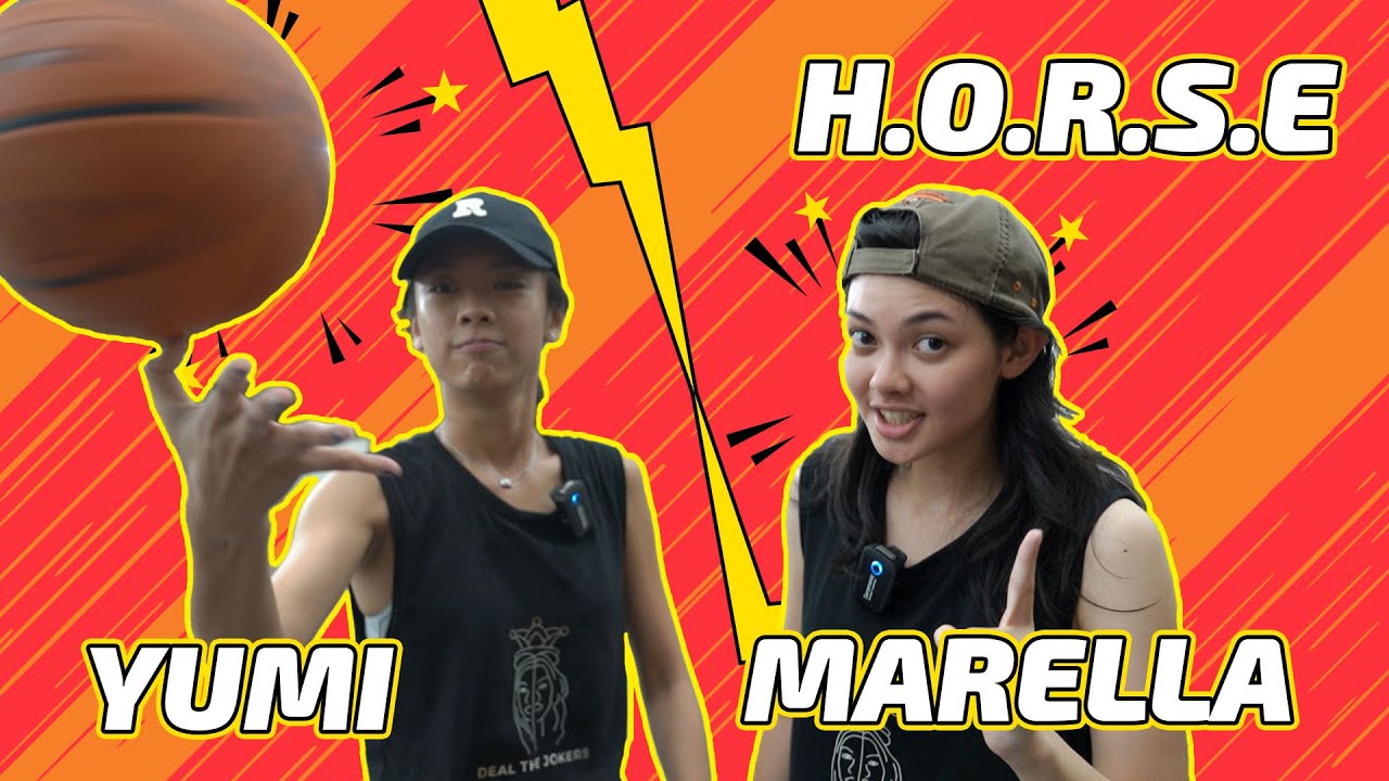 MARELLA AND YUMI VS PRO BASKETBALL PLAYERS!! 🔥🔥 CAN WE BEAT THE PROS?! (INDO SUBBED)