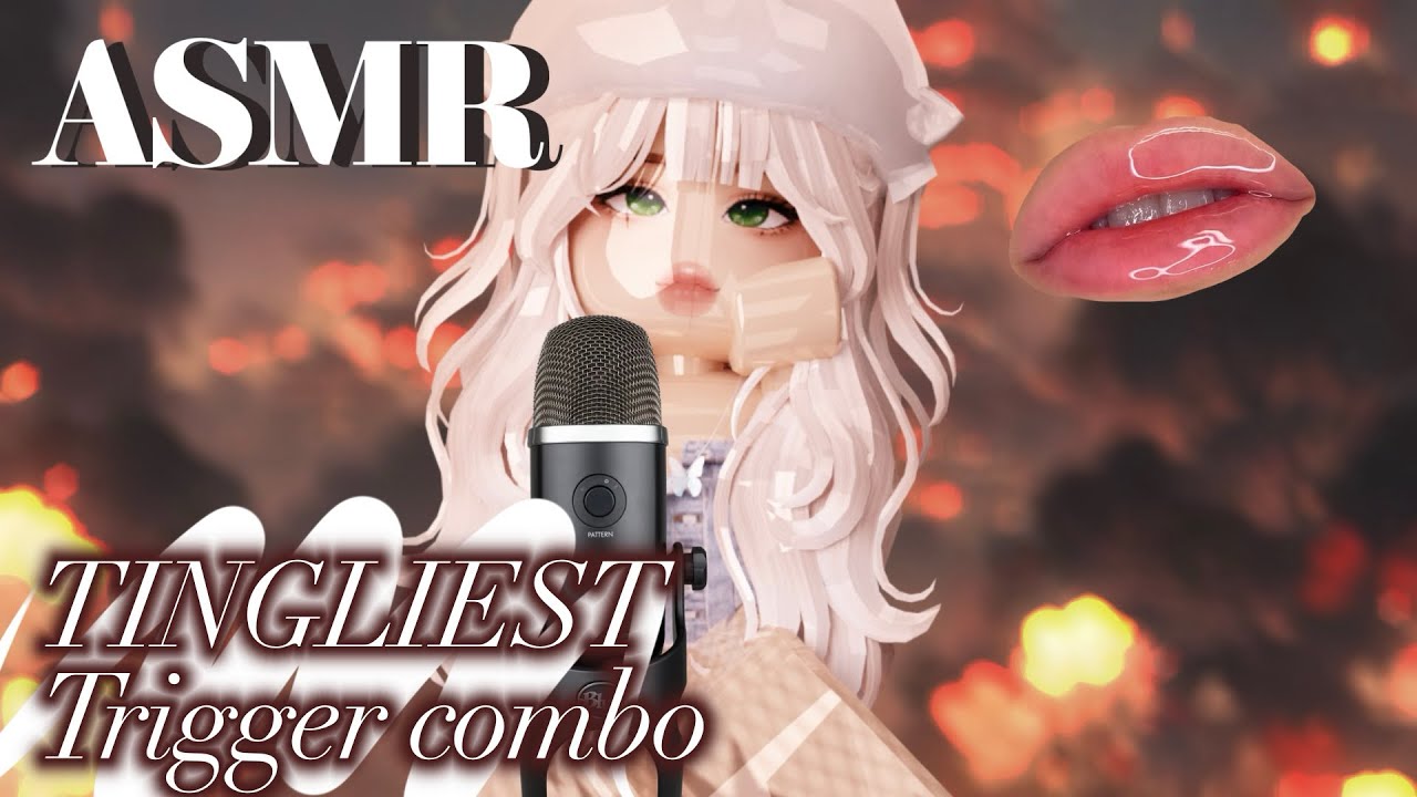 Roblox ASMR ~ TINGLIEST trigger combo! | Layered tapping + gentle mouth sounds | 100% fall asleep!