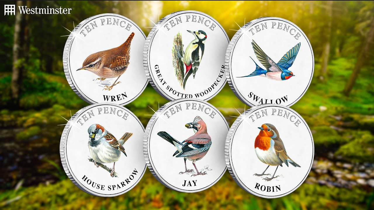 FIRST LOOK: The NEW Garden Birds 10p Coins