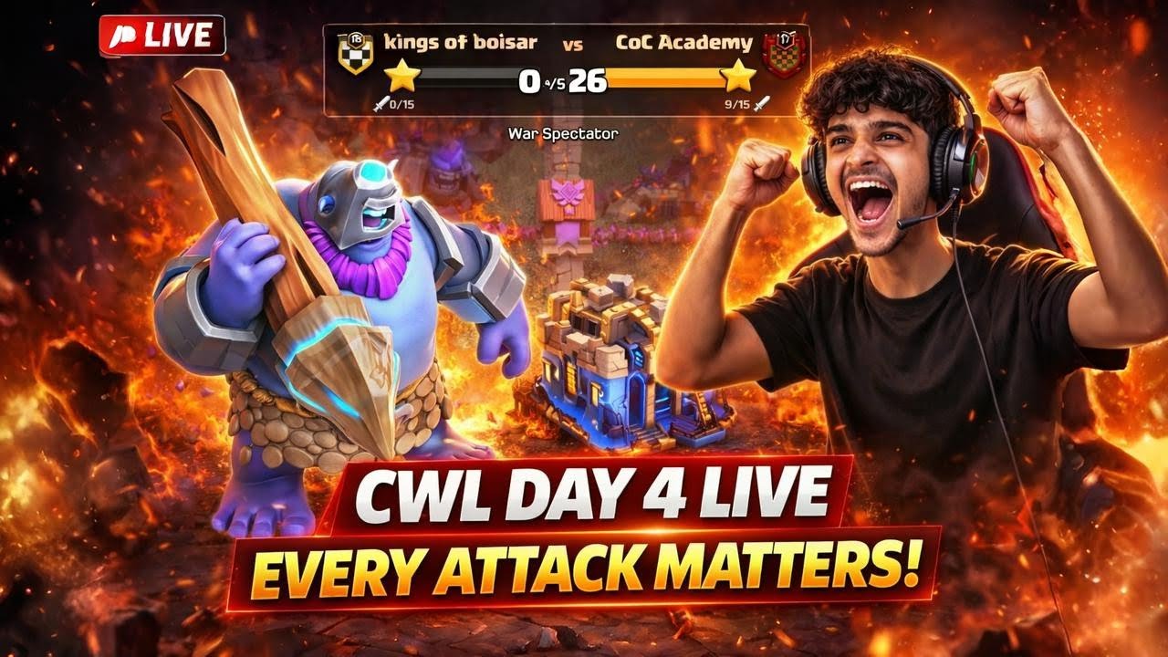 CWL Day 4 LIVE Every Attack Matters Now!