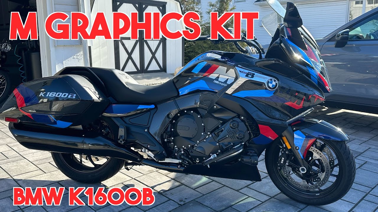 I Transformed My BMW K 1600 B - BMW M Graphics Kit