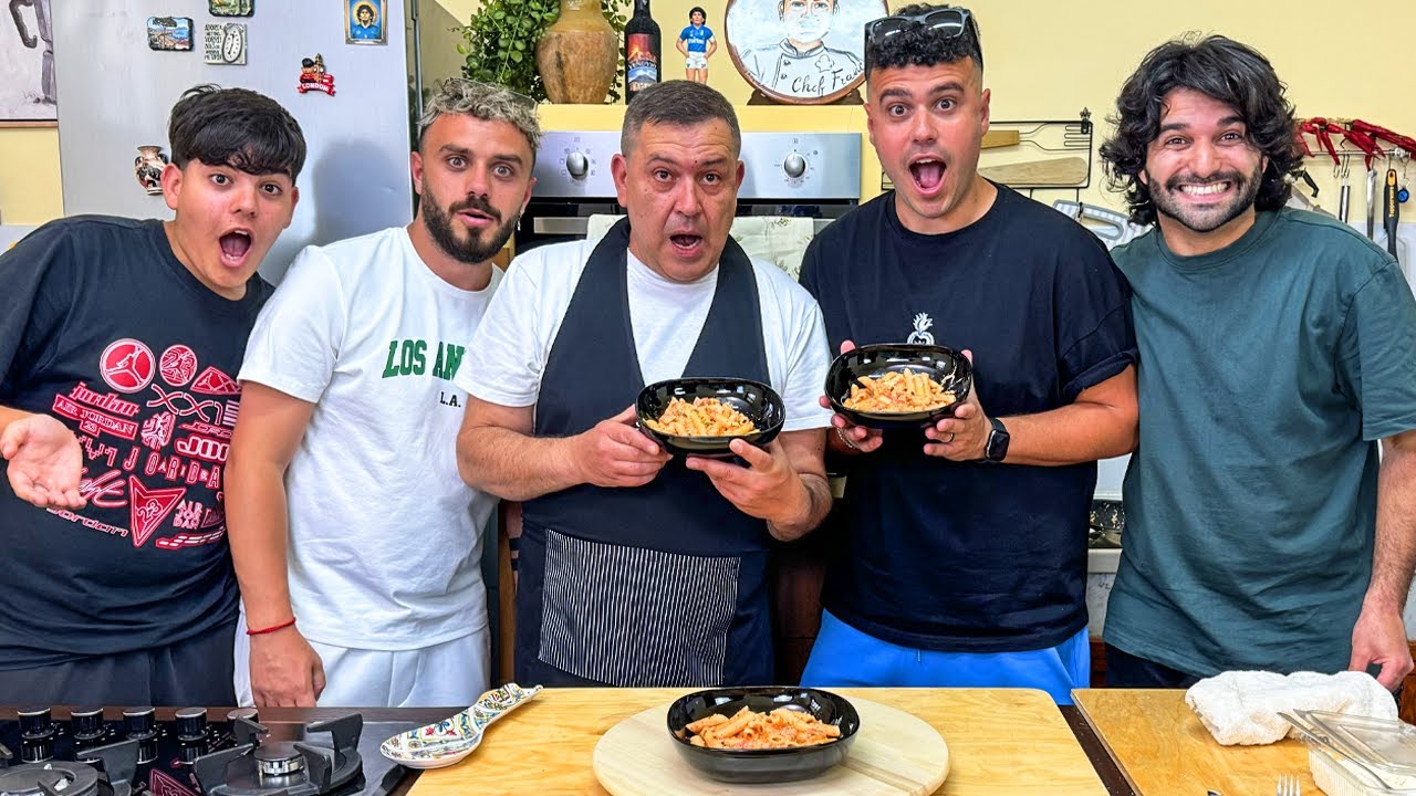 CUCINO le PENNE AL BAFFO per il NAPOLI CREATORS!!