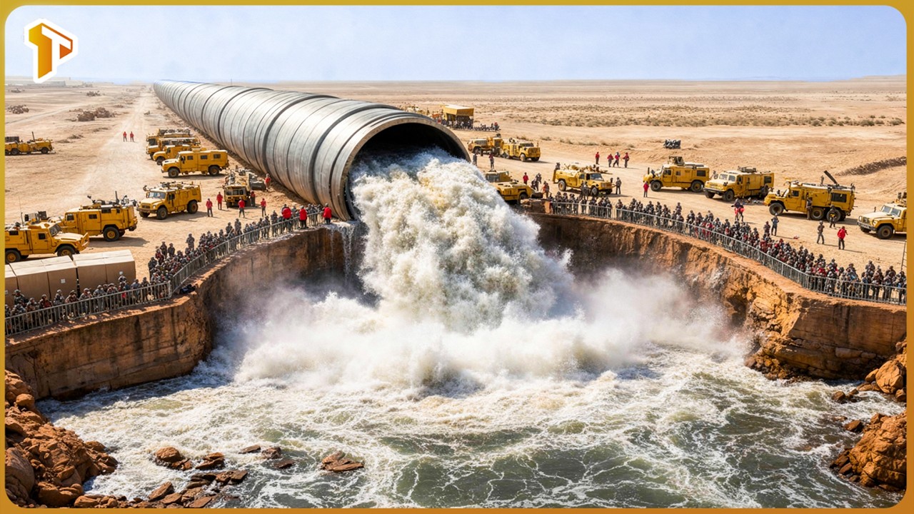 Saudi Arabia Buried Billions Tons of Salt Water Under Desert — The Results Were Incredible