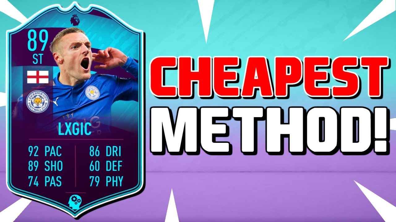 PL POTM JAMIE VARDY SBC CHEAPEST METHOD & COMPLETED FIFA 20 ULTIMATE TEAM