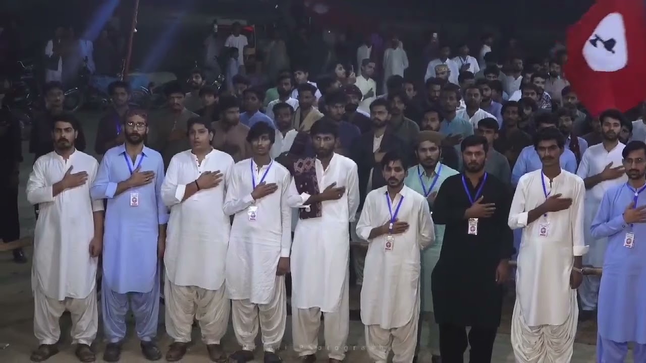 National anthem of Sindh at Bazm-e-Sindh program UoS.
