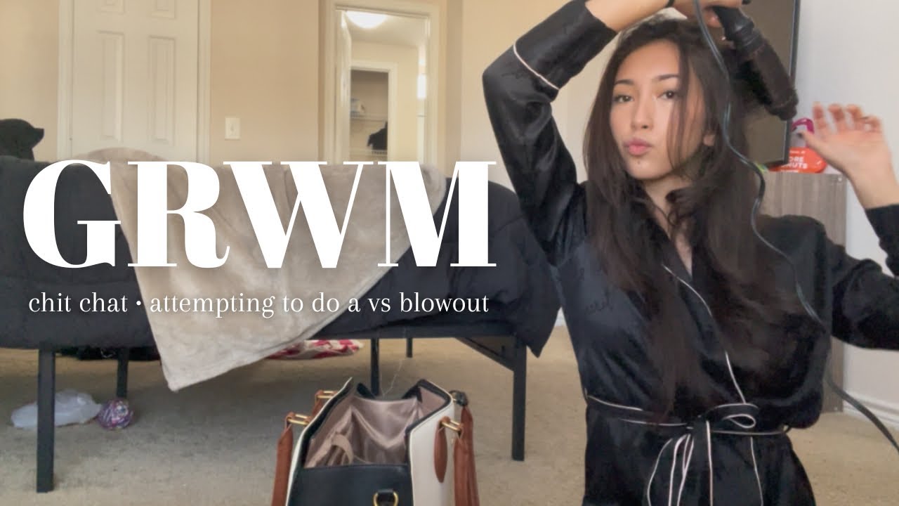Grwm for work: chit chat, Victoria secret blowout