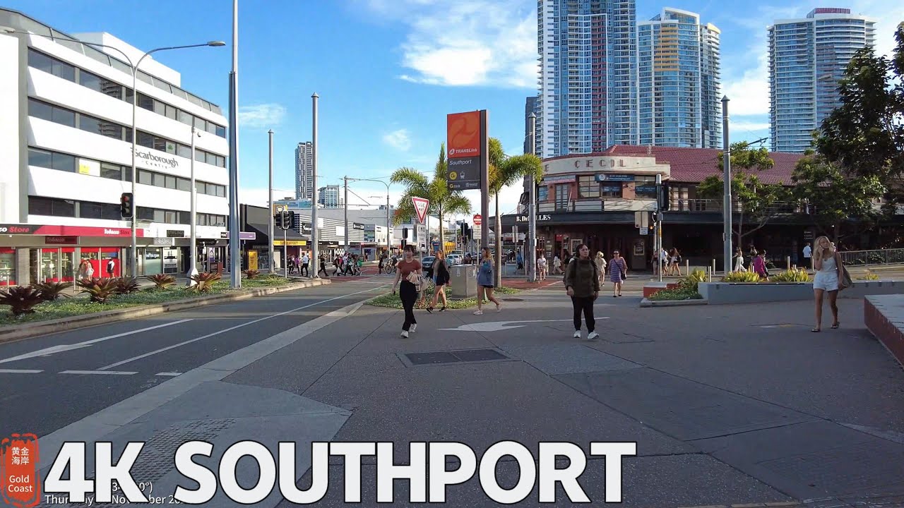 [4k] Explore Southport Thursday 30 Nov 2023 | Gold Coast | Queensland | Australia