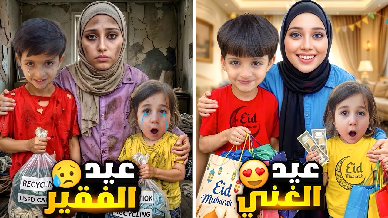 مشتريات العيد 2026 😍 / خلودة اشترى من مصرفو الشخصي ملابس العيد لغفران💵😱