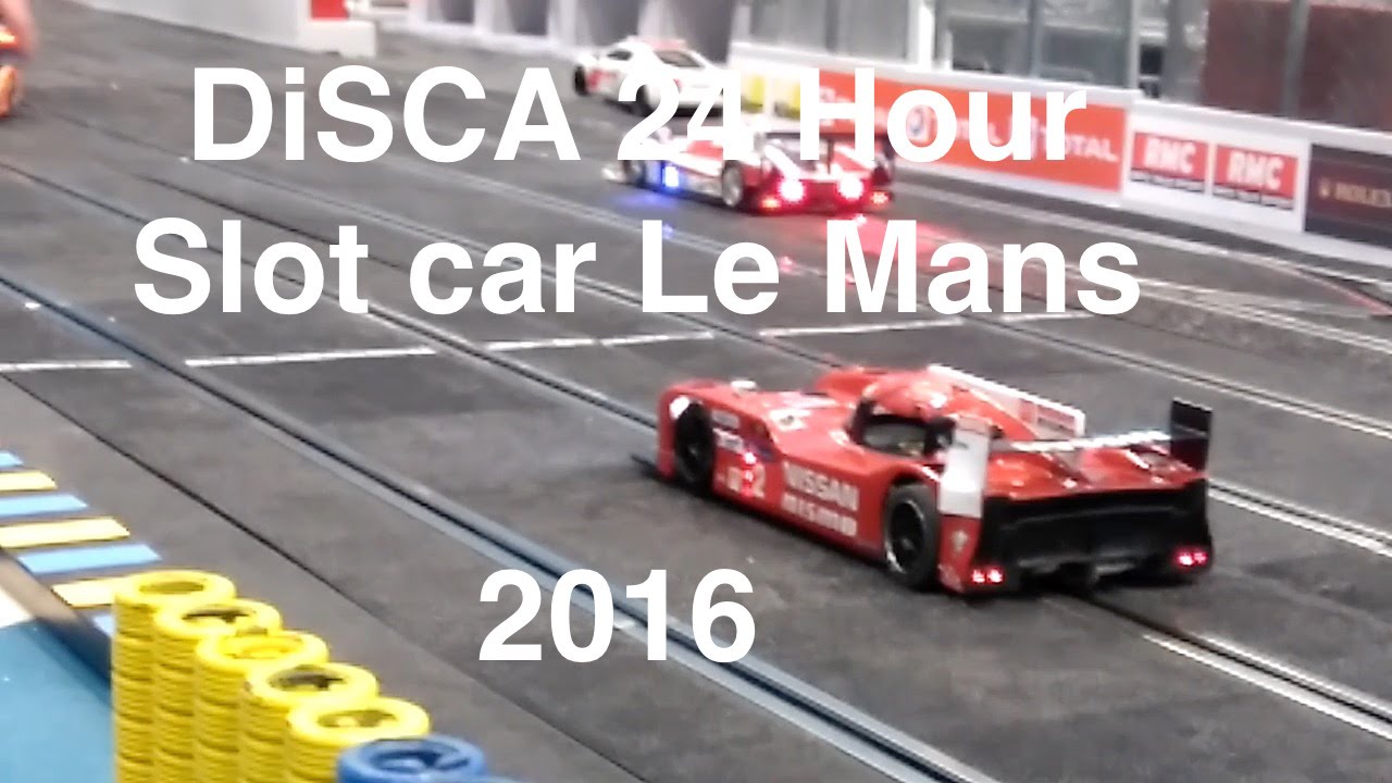 24 hour slot car Le Mans 2016: Teams and Technology