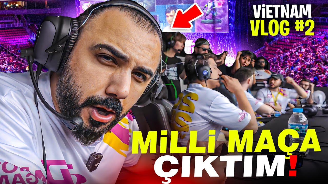 VİETNAM'DA MİLLİ MAÇTA TÜRKİYE'Yİ TEMSİL ETTİK!