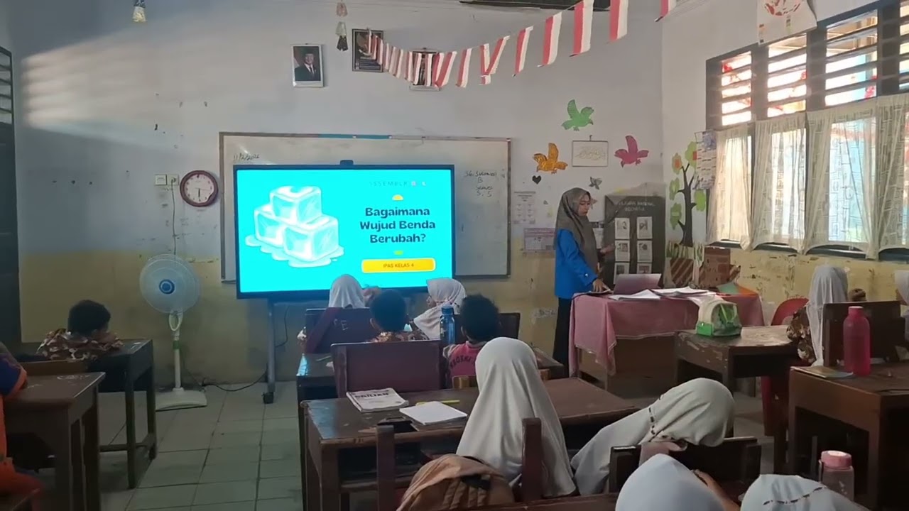 MENGAJAR KELAS EKSPERIMEN (IV-B) SDN 101743 HAMPARAN PERAK | Oleh: Afina Sadida (NPM 2202090069)PGSD