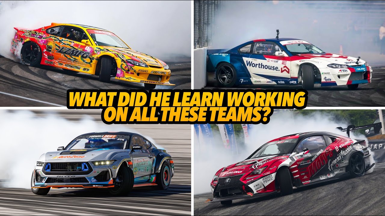 Building and running PRO CHAMPIONSHIP drift cars around the planet INTERVIEW!