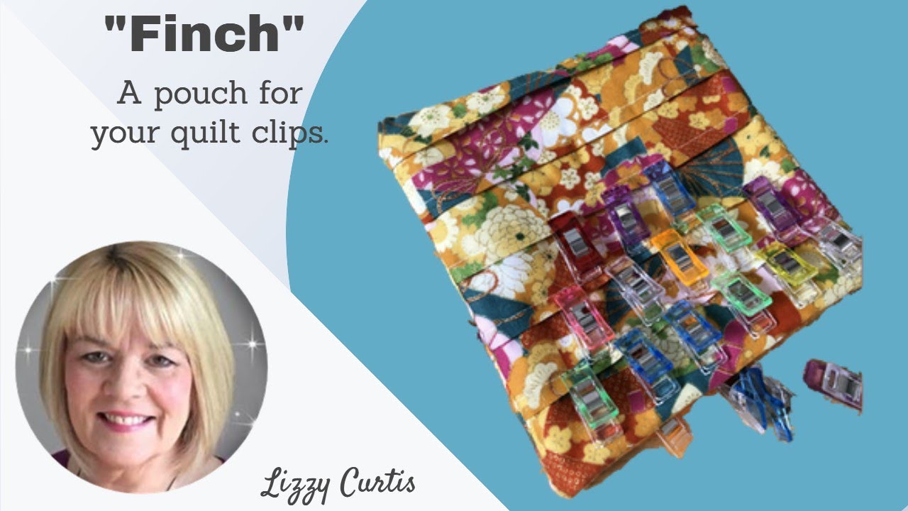 Finch a quilt clip holder - Lizzy Curtis