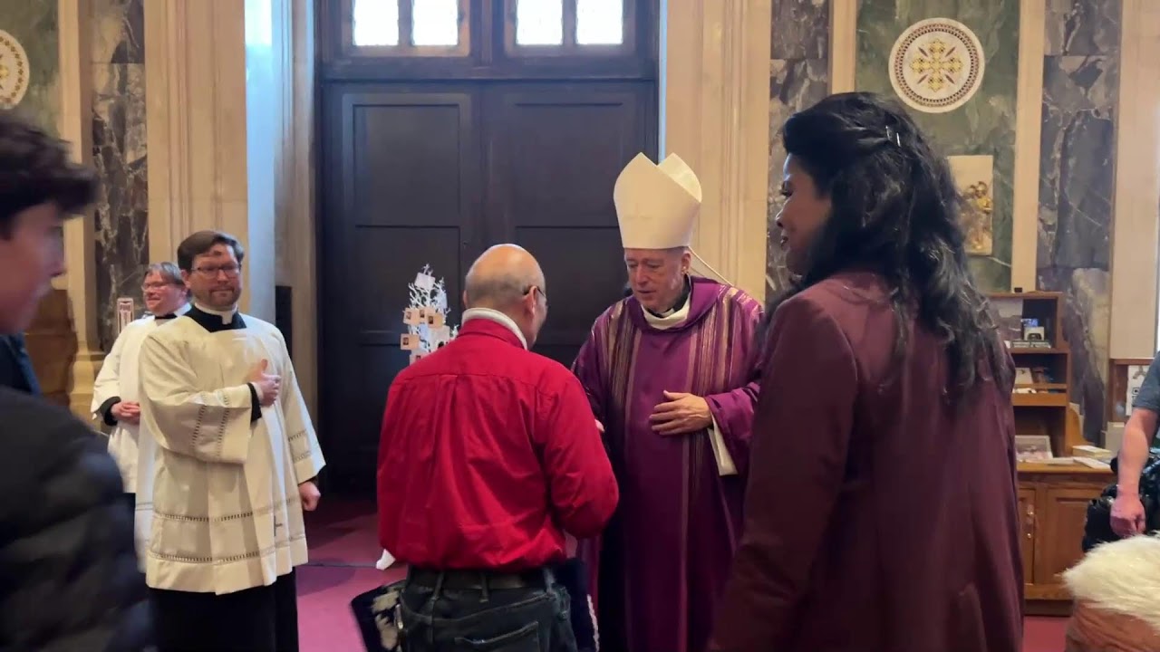 Ash Wednesday Mass 2025 | Cathedral of St. Matthew Apostle | Washington, DC, USA