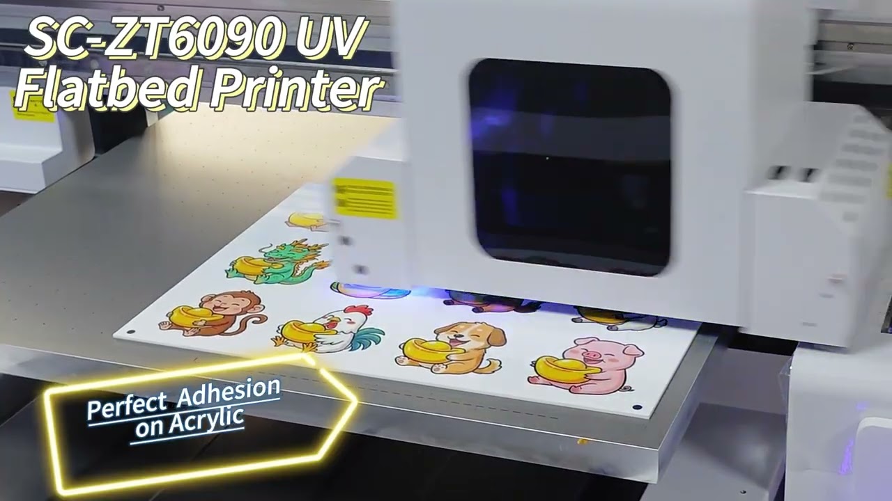 Choose the right UV flatbed printer to meet your various printing needs.