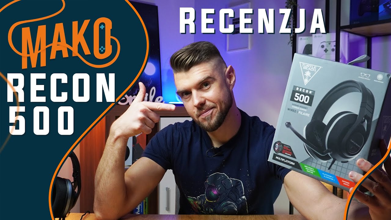 Świetne słuchawki za 300zł 🎧 Gamingowe Turtle Beach Recon 500 RECENZJA - DO PC XBOX PS SWITCH