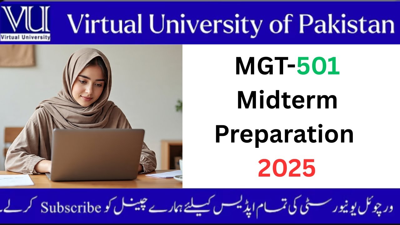 MGT 501 Midterm Preparation 2025