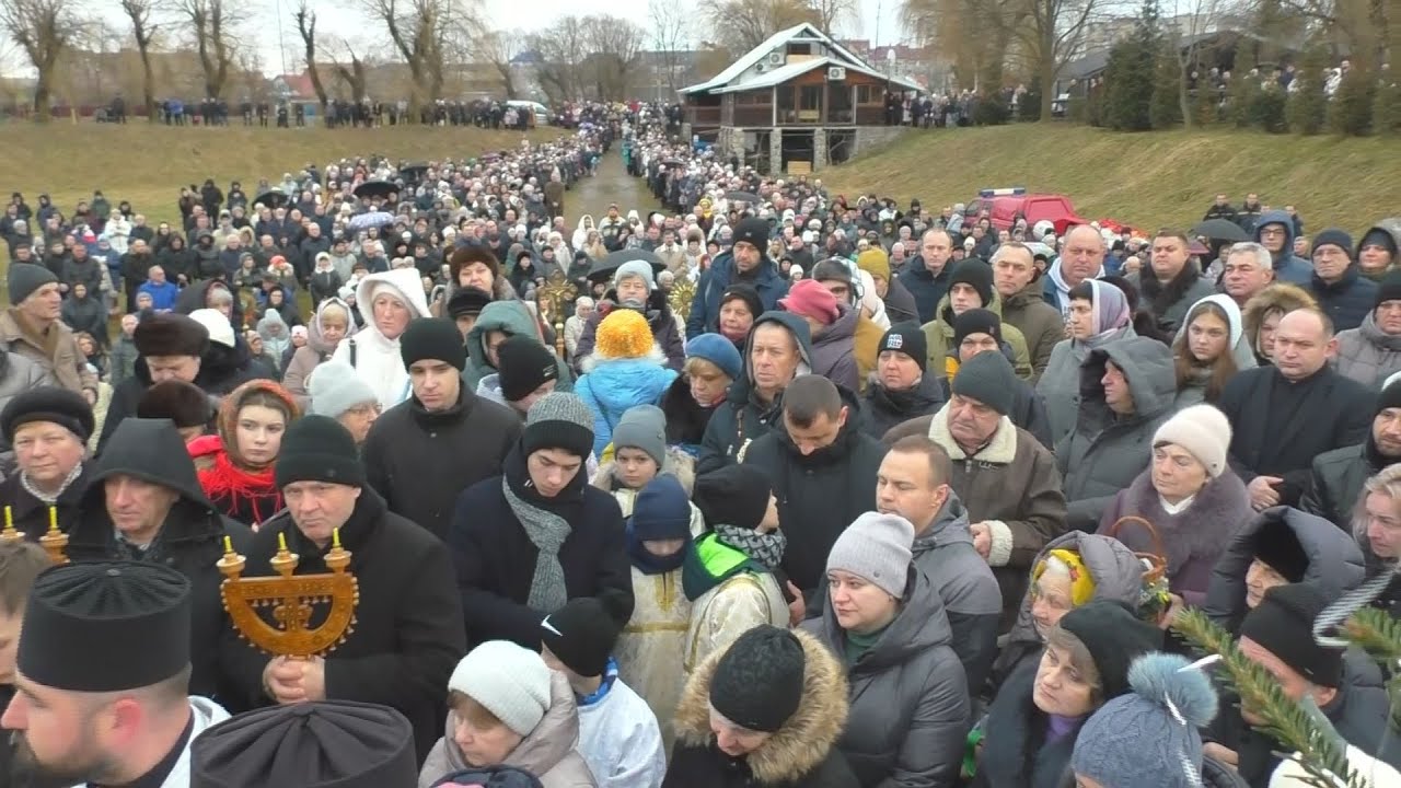 Водохреще у Надвірній 2024 рік (без коментарів)