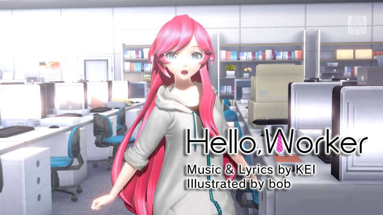 【 Project DIVA x MMD 】 Hello, Worker | Camera + Facials DL